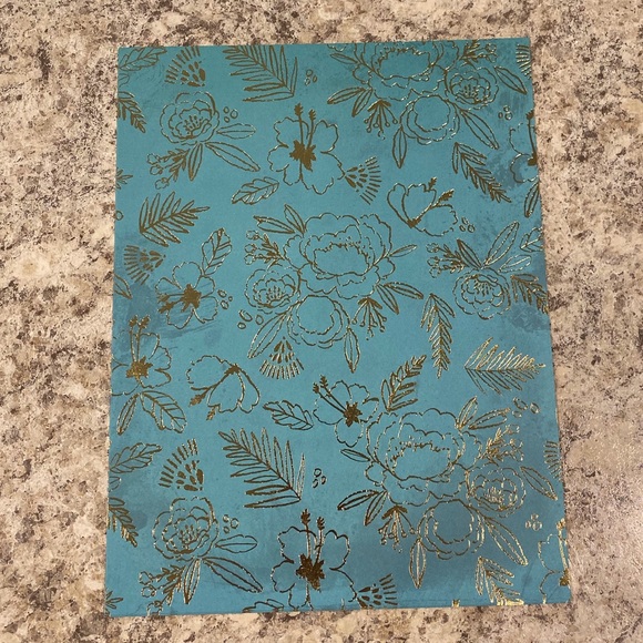 Other - ☪️Antique Blue Fleur art print